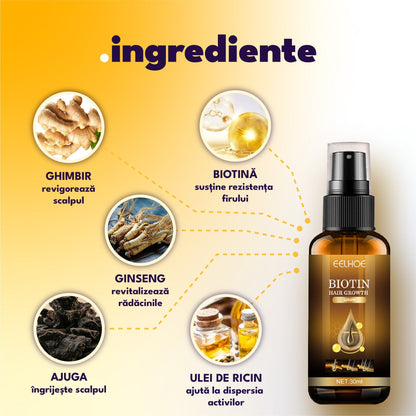 Ser pentru Creșterea Părului cu Biotină - hi.Glow